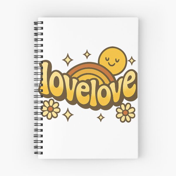 Item preview, Lovelove Groovy Retro Rainbow Bubbly Lettering Sticker Tee designed and sold by GeniePixel.