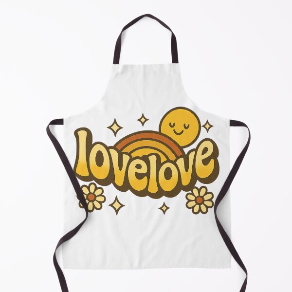 Item preview, Lovelove Groovy Retro Rainbow Bubbly Lettering Sticker Tee designed and sold by GeniePixel.