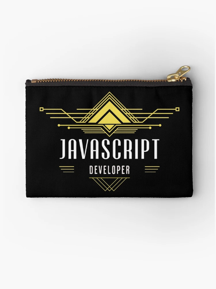 Thumbnail 1 of 4, Zipper Pouch, JavaScript Developer Code Artisan designed and sold by Arcanvus Studios.
