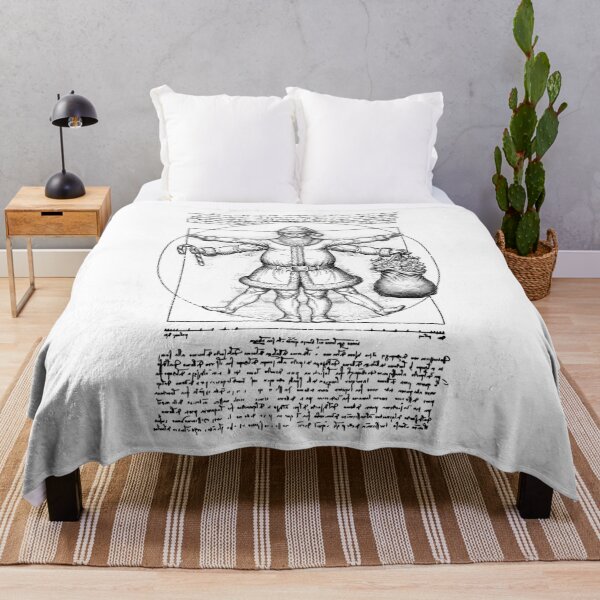 Item preview, Funny Santa Vitruvian Man Leonardo Da Vinci Father Christmas designed and sold by GrandeDuc.
