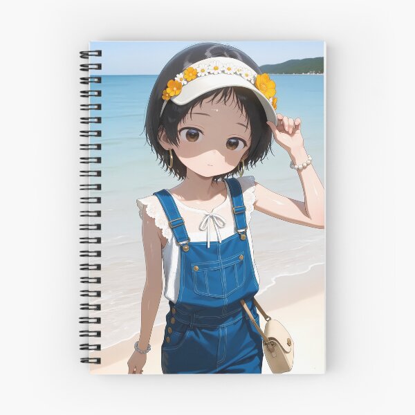 Item preview, Shizuka Kuze Beach Stroll Takopi Original Sin Anime Girl designed and sold by Cautenjari.