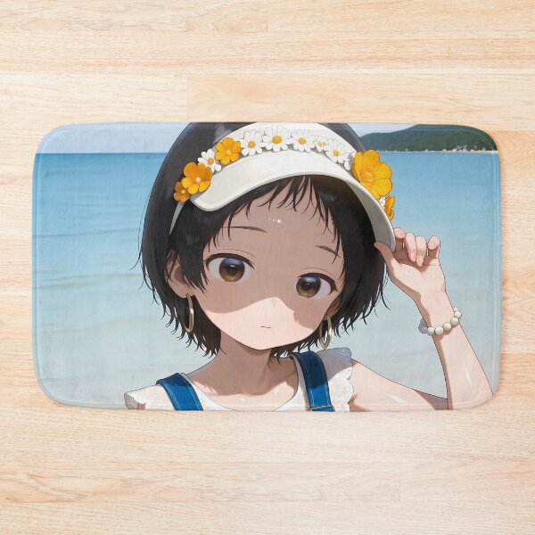 Item preview, Shizuka Kuze Beach Stroll Takopi Original Sin Anime Girl designed and sold by Cautenjari.