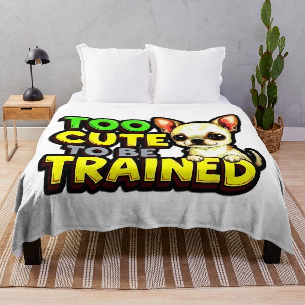 Item preview, Too Cute to Be Obedient: A Daily Dog Life Motto designed and sold by Tong4130.