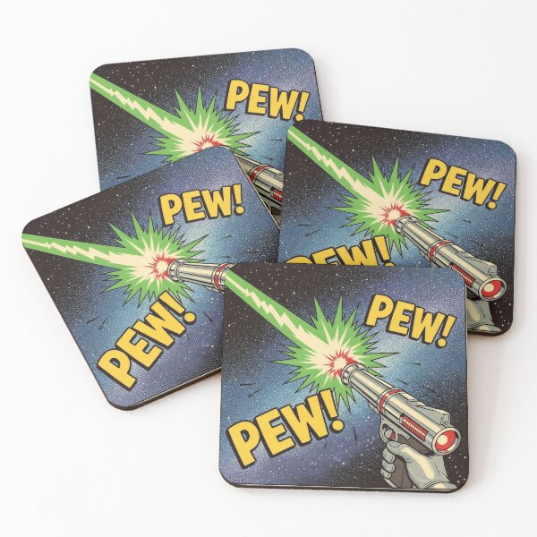 Item preview, Pew! Pew! designed and sold by Funktastic Designs.