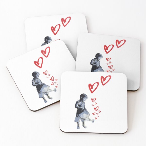 Item preview, Banksy style Urban Street Art Child Love designed and sold by CollinsBrisa.