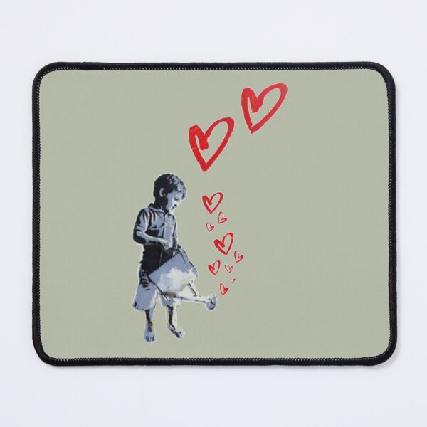 Item preview, Banksy style Urban Street Art Child Love designed and sold by CollinsBrisa.