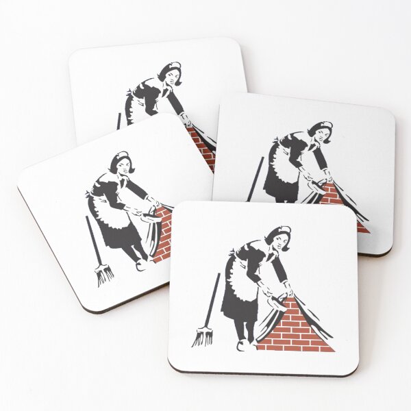 Item preview, Banksy Sweep it Under the Rug! designed and sold by CollinsBrisa.