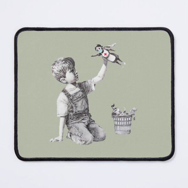 Item preview, Banksy tribute to nurses designed and sold by CollinsBrisa.