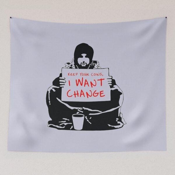 Item preview, Begging For Change designed and sold by CollinsBrisa.
