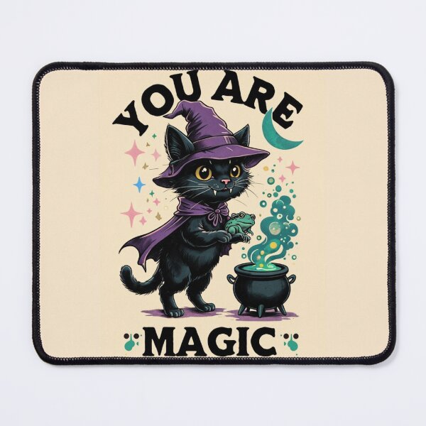 Item preview, you are magic witch kitty designed and sold by Lizzilzil.