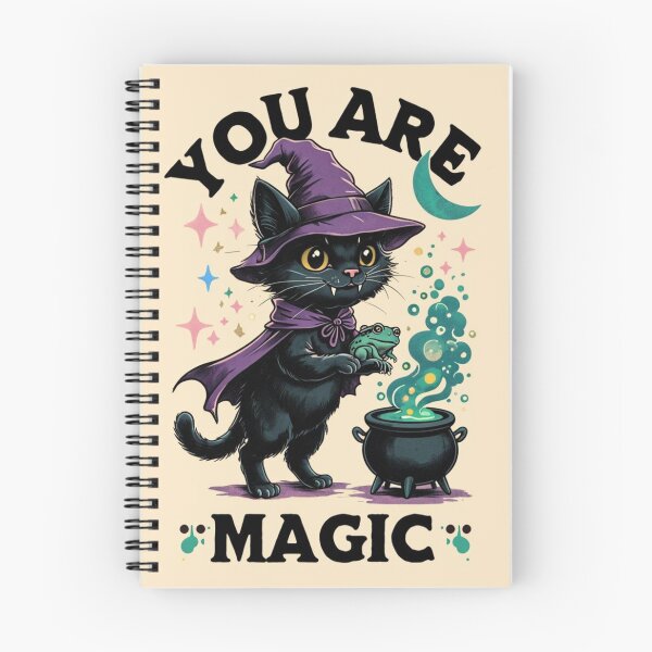 Item preview, you are magic witch kitty designed and sold by Lizzilzil.