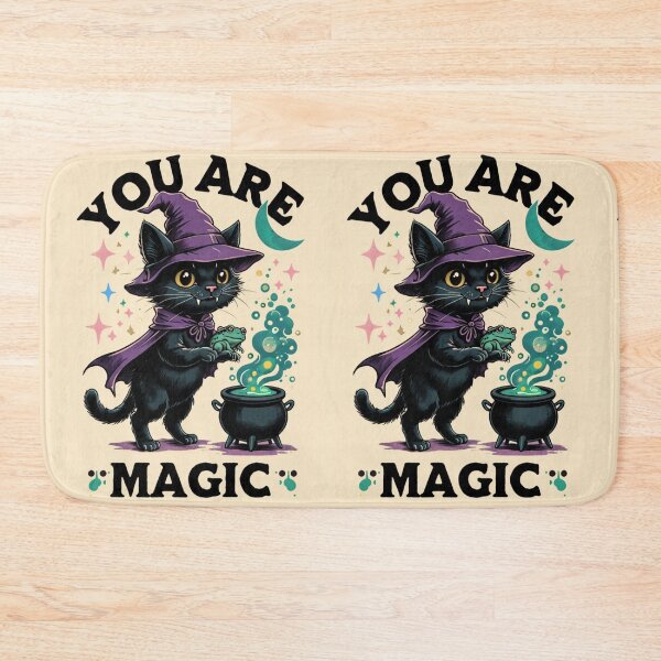 Item preview, you are magic witch kitty designed and sold by Lizzilzil.