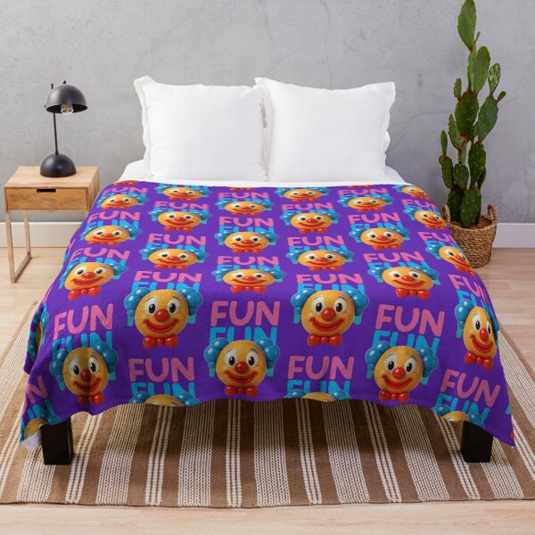 Item preview, funny clown face, circus designed and sold by Mauswohn.
