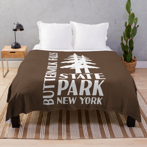 Item preview, Buttermilk Falls State Park New York Pines W designed and sold by bivenart.