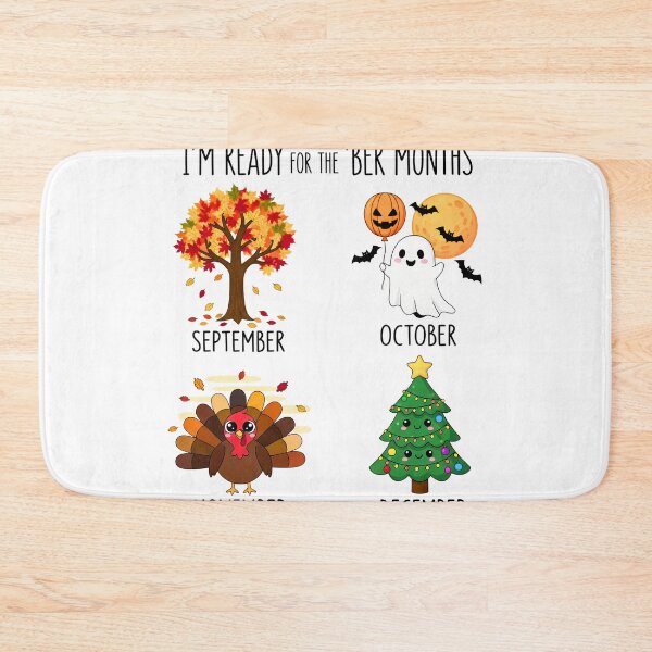 Item preview, I'm Ready For The 'Ber Months Autumn, Spooky, Feast, Merry designed and sold by VividDripCo.