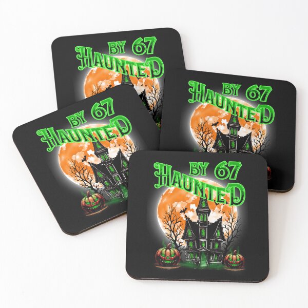 Item preview, Haunted by 67 – funny ghost and pumpkin halloween costume designed and sold by TheEndDesign.
