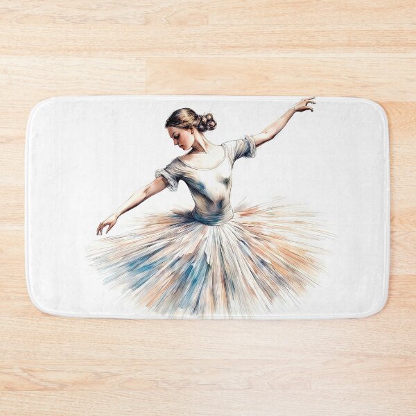 Item preview, Portrait of a Ballerina in Romantic Tutu and Crown designed and sold by LanaGustavsson.
