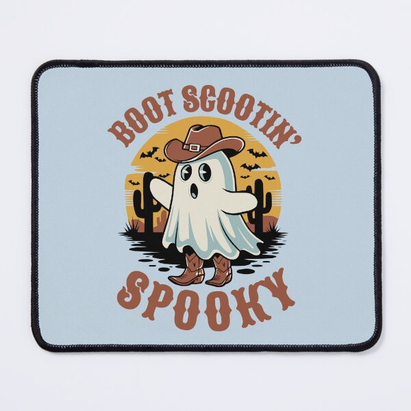 Item preview, Boot Scooting Creepy Cute Halloween Ghost designed and sold by NosandEdgy.