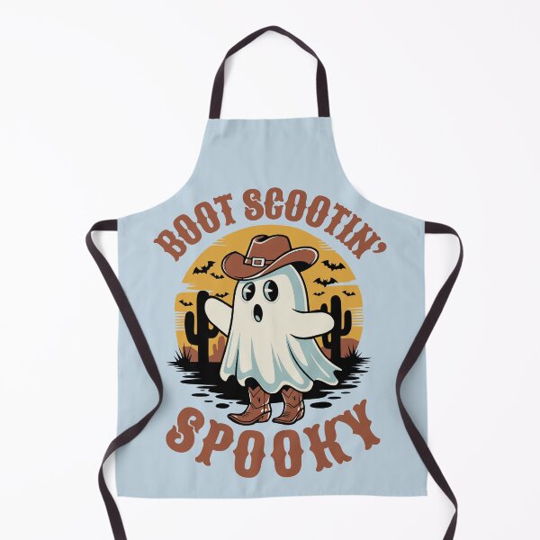 Item preview, Boot Scooting Creepy Cute Halloween Ghost designed and sold by NosandEdgy.