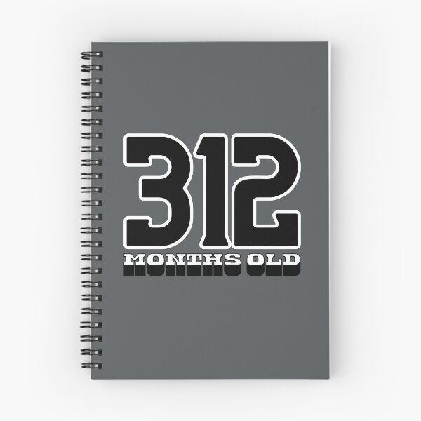 Item preview, 312 Months Old — Funny 26th Birthday Gag Design designed and sold by downUnderInk.