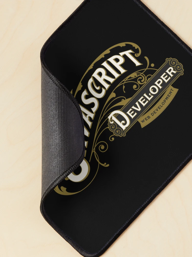 Thumbnail 2 of 5, Mouse Pad, JavaScript Developer Scroll & Script Vintage Edition designed and sold by Arc Designs C and M.