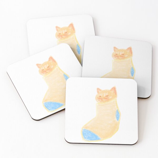 Item preview, cat in socks designed and sold by Somebodyisalive.