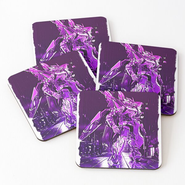 Item preview, Astray purple Frame Gundam Seed design artwork designed and sold by sabartgunpla.