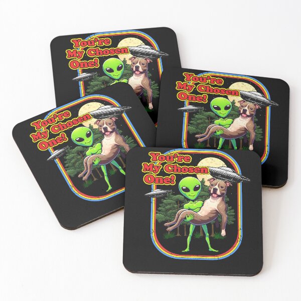Item preview, Funny Staffordshire Bull Terrier Staffie Alien Chosen One UFO Mom Dad Kids designed and sold by rafaeltto.