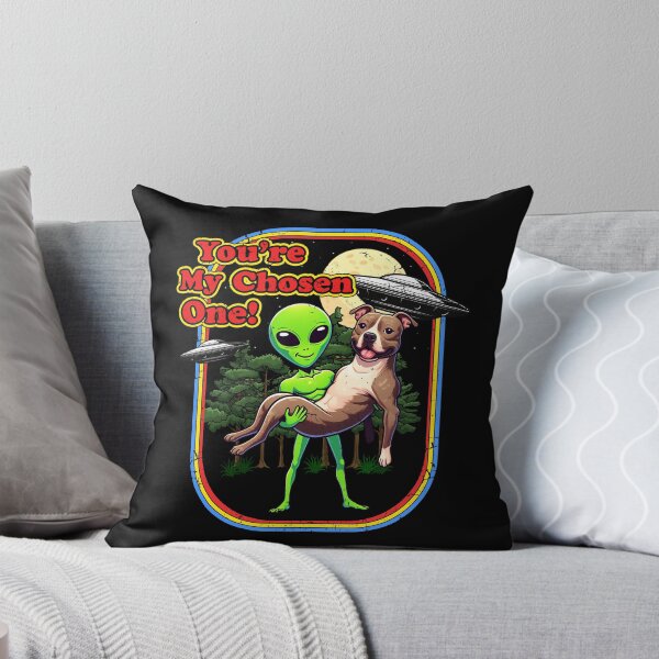 Item preview, Funny Staffordshire Bull Terrier Staffie Alien Chosen One UFO Mom Dad Kids designed and sold by rafaeltto.