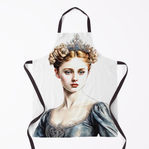 Item preview, Portrait of a Ballerina in Romantic Tutu and Crown designed and sold by LanaGustavsson.