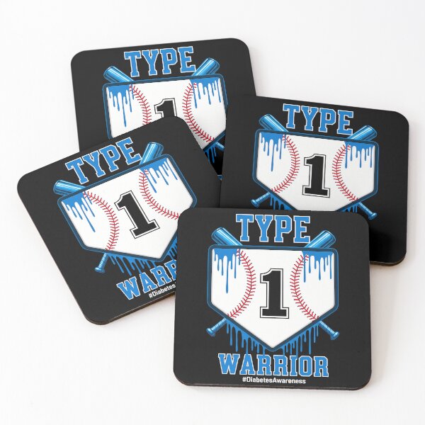 Item preview, Type 1 Warrior Baseball Diabetes Awareness designed and sold by VividDripCo.