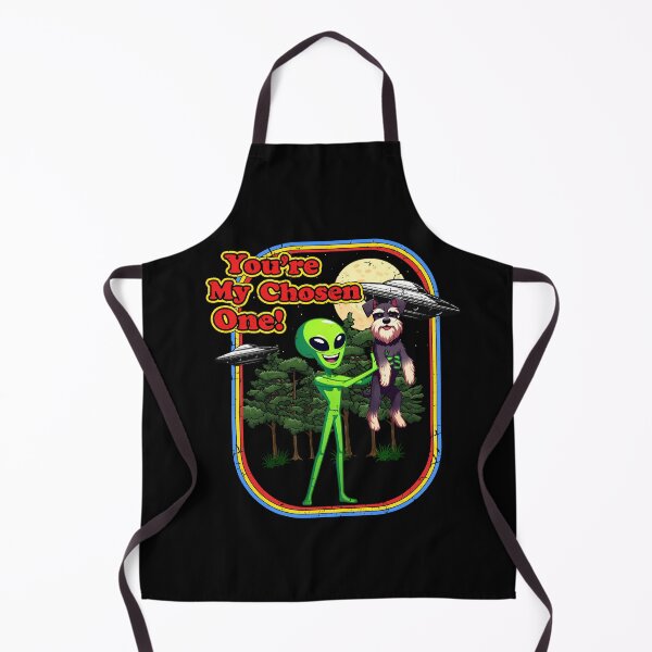 Item preview, Funny Standard Schnauzer Alien Chosen One UFO Mom Dad Kids designed and sold by rafaeltto.