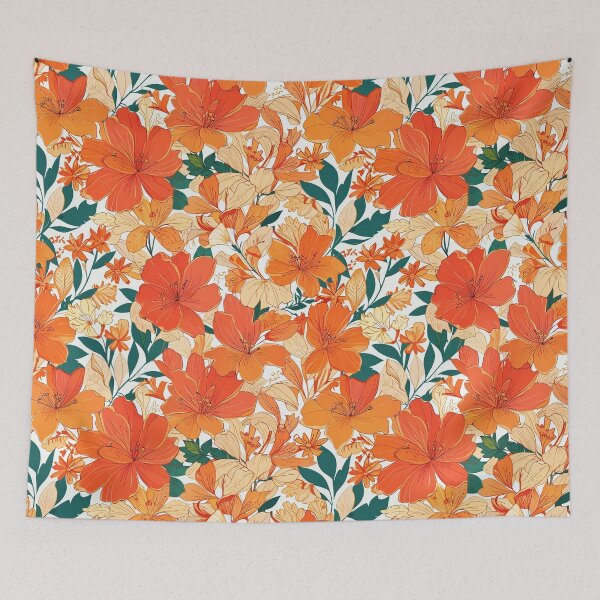 Item preview, Vibrant Orange Flower designed and sold by CoolPixels.