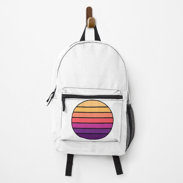 Item preview, Sunset Gradient Retro Circle Stripe Design designed and sold by ArtfulWeave.
