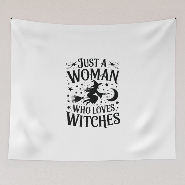 Item preview, ust a Woman Who Loves Witches designed and sold by jkrphoto.