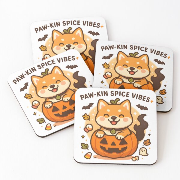 Item preview, Paw-kin Spice Vibes – Cute Autumn Puppy Pumpkin Latte Fall Season Design designed and sold by Snackwear Apparel.
