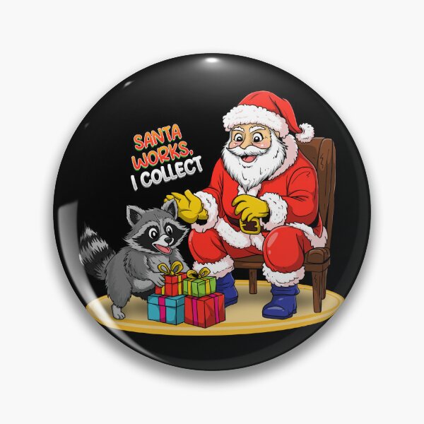 Item preview, Santa Works I Collect designed and sold by inkticle.