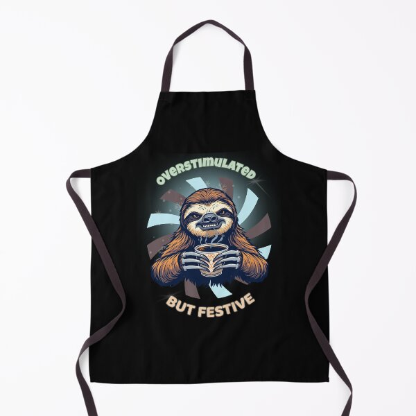 Item preview, Overstimulated but festive designed and sold by Artur-GrafiTee.