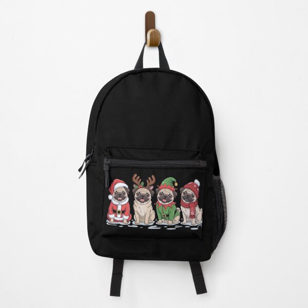 Artikelvorschau, fröhliche Mops-Weihnachten entworfen und verkauft von jkrphoto.