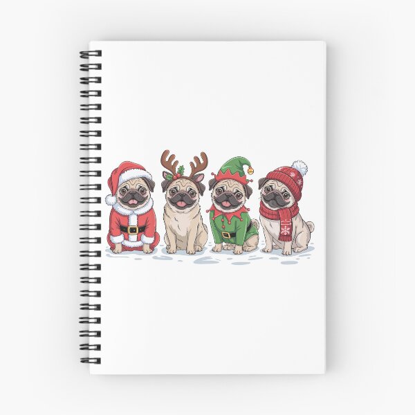 Item preview, merry pugmas designed and sold by jkrphoto.