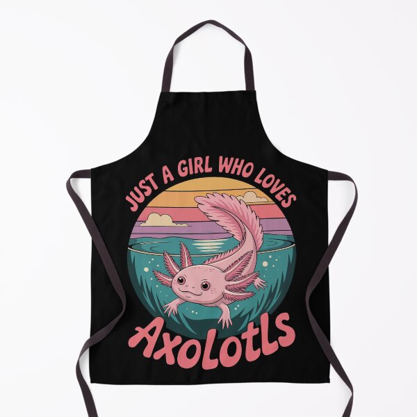 Item preview, Just a Girl Who Loves Axolotls designed and sold by jkrphoto.