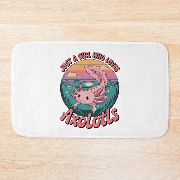Item preview, Just a Girl Who Loves Axolotls designed and sold by jkrphoto.