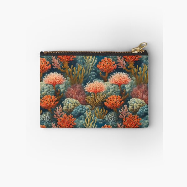 Item preview, Coral Gardens in a Deep-Sea Paradise | Blue Ocean Background designed and sold by UnhingedBird.
