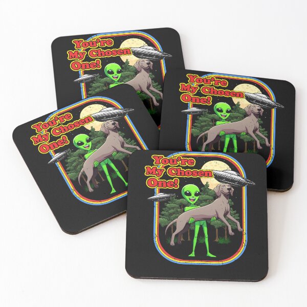 Item preview, Funny Weimaraner Alien Chosen One UFO Mom Dad Kids designed and sold by rafaeltto.
