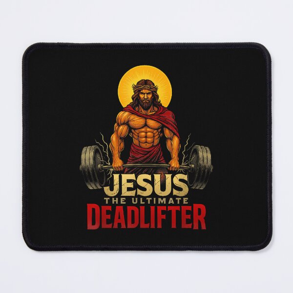 Item preview, Christian Workout Jesus The Ultimate Deadlifter designed and sold by merlinnears.