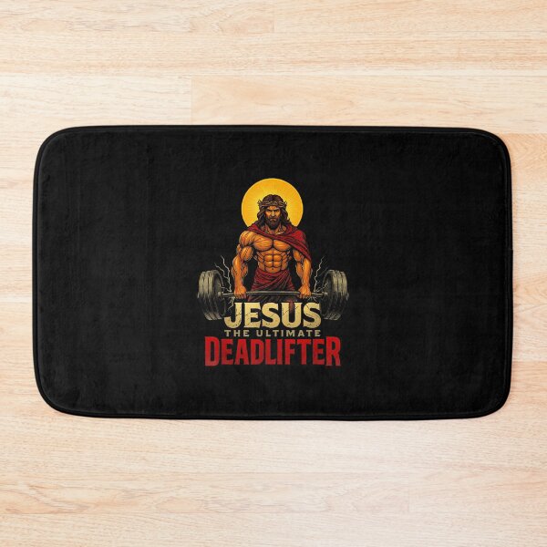 Item preview, Christian Workout Jesus The Ultimate Deadlifter designed and sold by merlinnears.