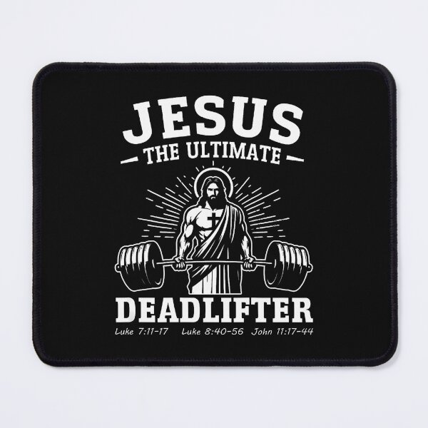 Item preview, Jesus The Ultimate Deadlifter  designed and sold by merlinnears.