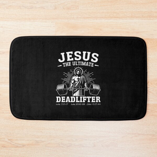 Item preview, Jesus The Ultimate Deadlifter  designed and sold by merlinnears.