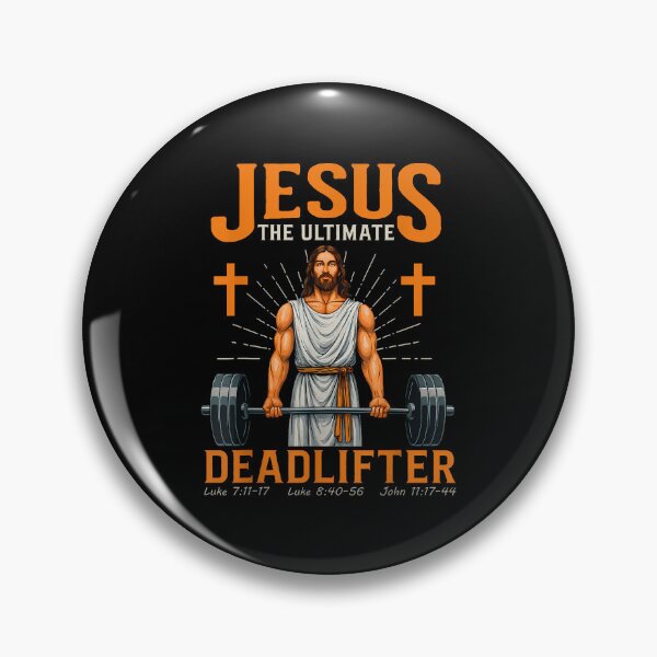 Item preview, Jesus The Ultimate Deadlifter  designed and sold by merlinnears.
