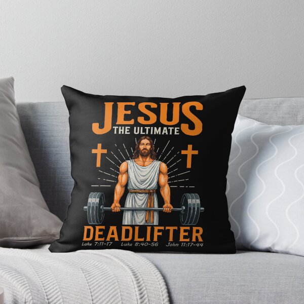 Item preview, Jesus The Ultimate Deadlifter  designed and sold by merlinnears.